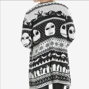 Disney nightmare before Christmas open face sweate